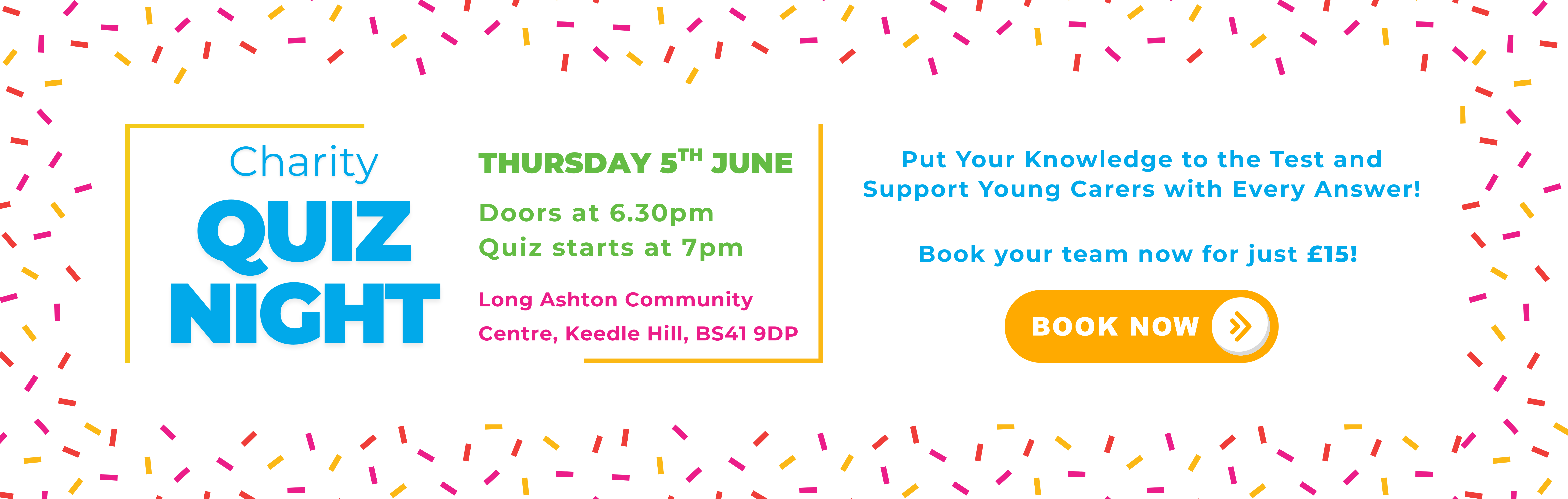 Charity Quiz night 5th June click to book