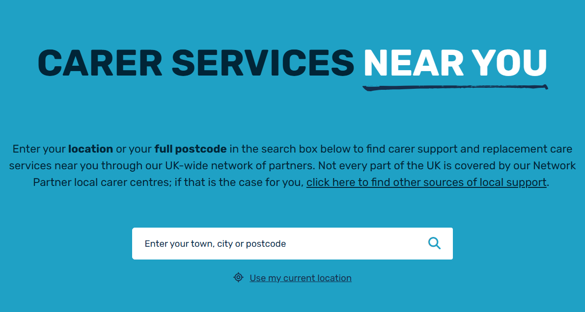 Your local carers service