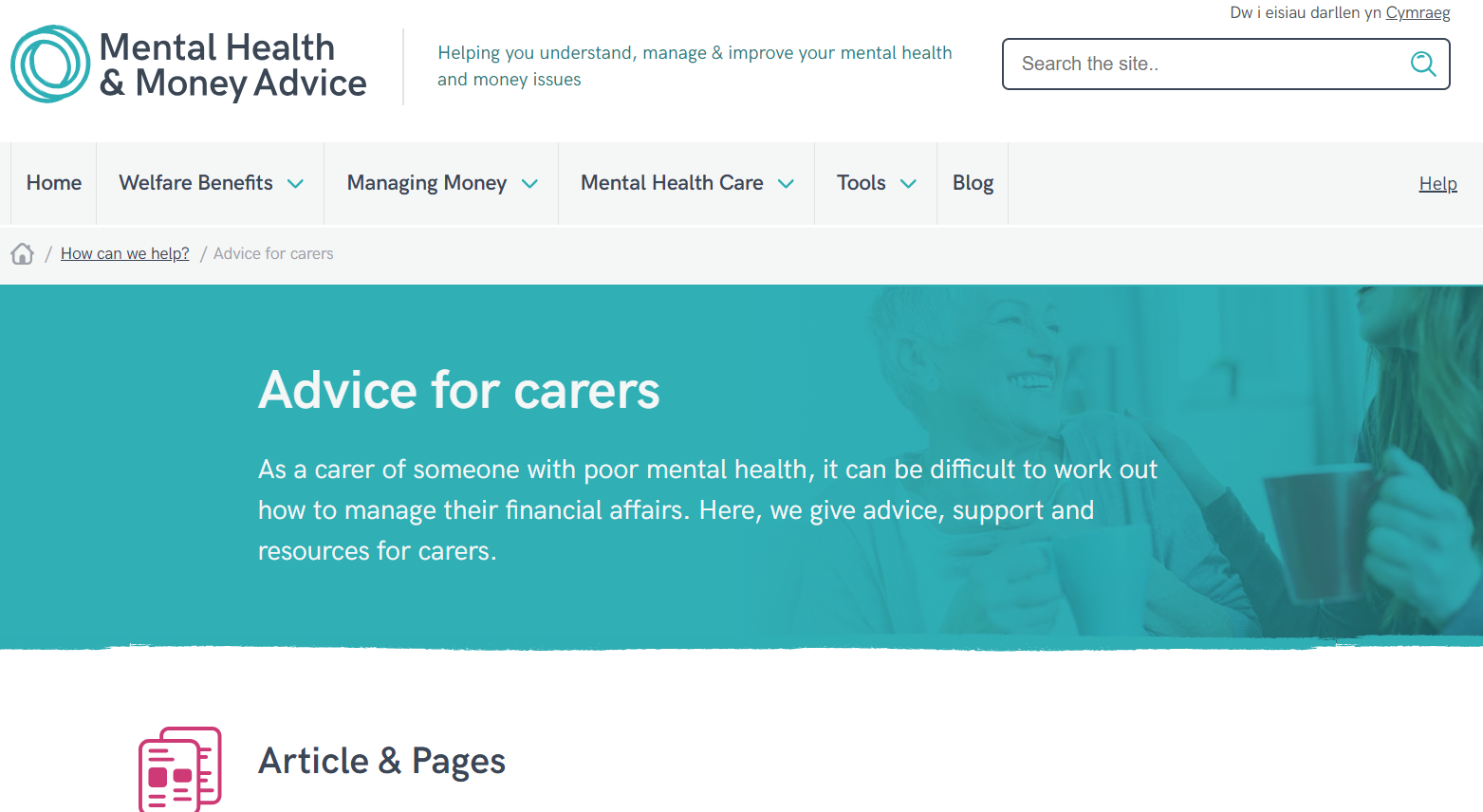 Mental Health & Money Advice